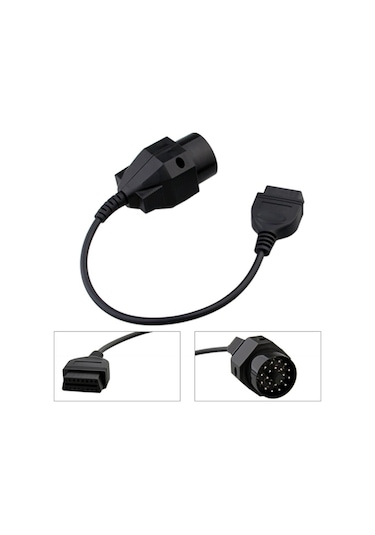 Bmw Obd2 Araç 20 Pin 16 Pine Çevirici Adaptör Bağlantı Kablosu