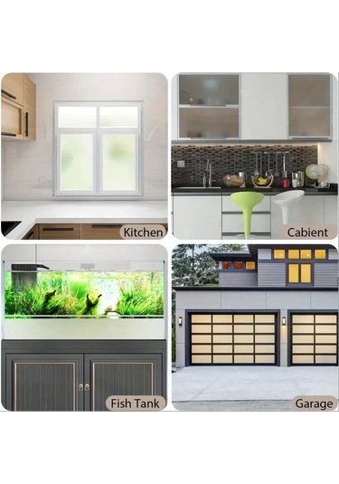 Uv Engelleyici Buzlu Cam Filmi 5 Metre X 60 Cm Renkli