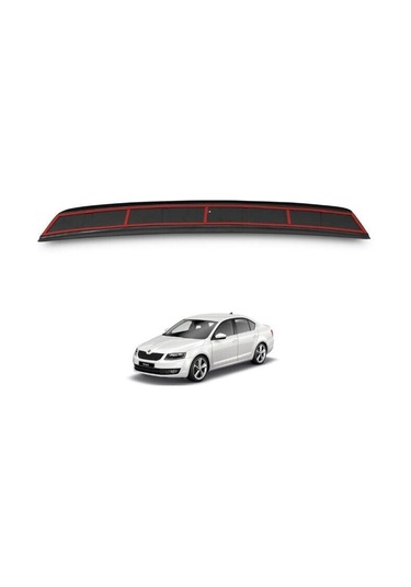 Skoda Octavia Uyumlu Yedek Parça 2013 - Arka Tampon Eşiği Parlak