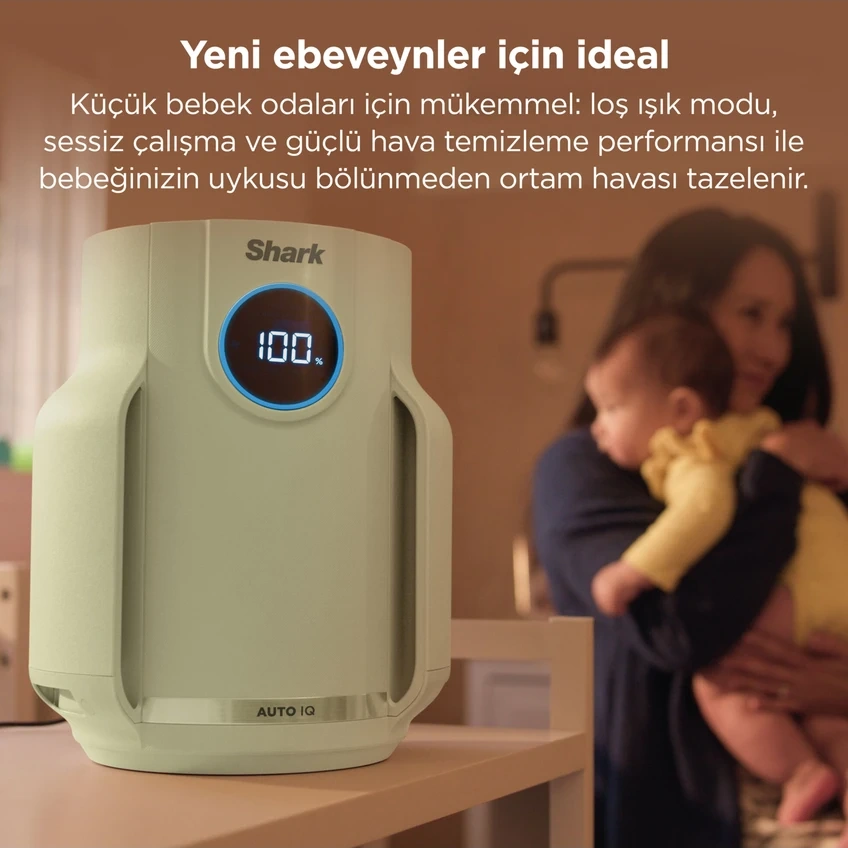 Shark Neverchange5 Compact Pro Hava Temizleyici Mint