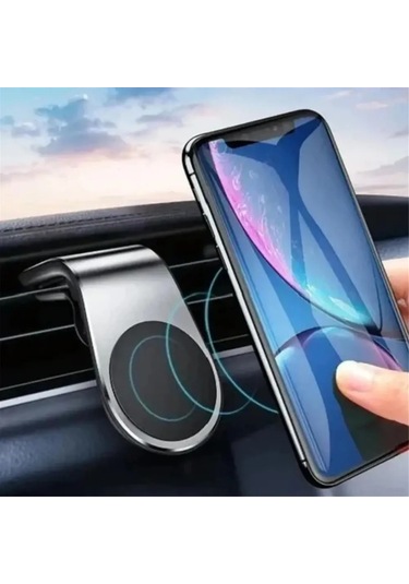 Suofeng Araç Havalandırma Kulesi Manyetik Telefon Tutucu, Kolay Kurulum, Güçlü Manyet, Sürdürülebilir Tutuş, Abs Malzeme, Altın Renk