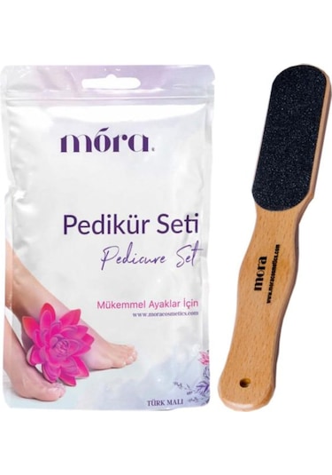 Mora Pedikür Seti + Topuk Törpüsü Spatula