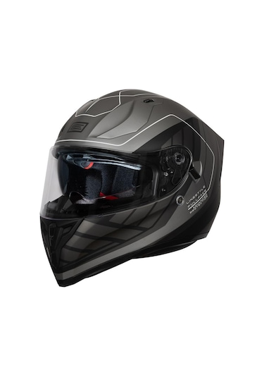 Origine Strada Linestyle Kapalı Kask Siyah - Titanyum