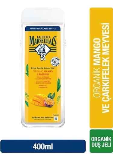 Le Petit Marseillais Mango Ve Çarkıfelek Meyvesi Duş Jeli 400 ML