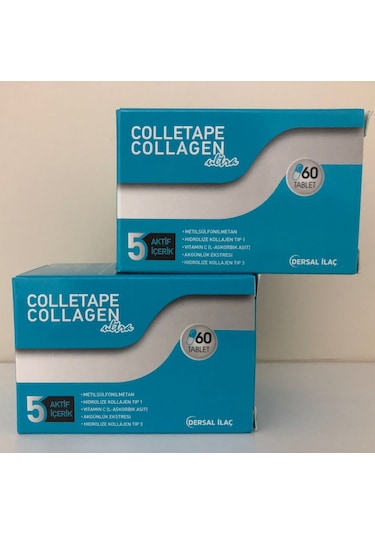 Colletape Collagen Ultra 60 Tablet 2 Kutu