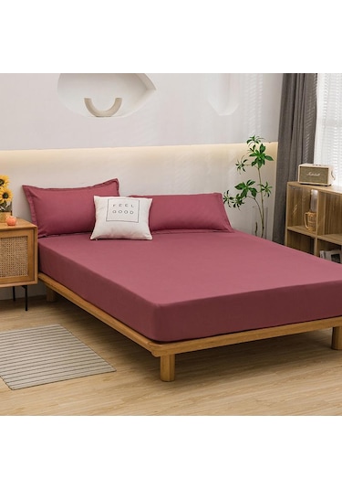 Koyu Pembe Yatak Örtüsü Gömme Çarşaf Düz Renk Kaymaz Ayarlanabilir Yatak Örtüsü Yastık Kılıfı Olmadan 120x200cm Koyu Pembe Koyu Pembe Yatak Örtüsü Gömme Çarşaf Düz Renk Kaymaz Ayarlanabilir Yatak Örtüsü Yastık Kılıfı Olmadan 120x200cm Koyu Pembe