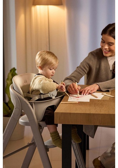 Kinderkraft Tıno 3in1 Çocuk Mama Sandalyesi Katlanabilir Ayarlanabilir