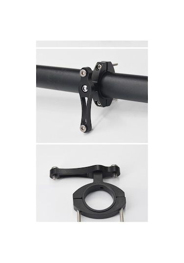 Forte GT Matara Kafesi Adaptörü 19-33mm Çapı Uyumlu Alüminyum Xbyc 8110 Siyah