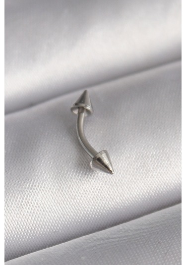 Forwhat Zarif Kadın İçin Silver Çelik Çivi Piercing