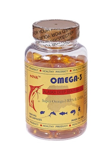 Mnk Omega 3 Balık Yağı Soft Jel Kapsül 1000 Mg. 100 Ad.