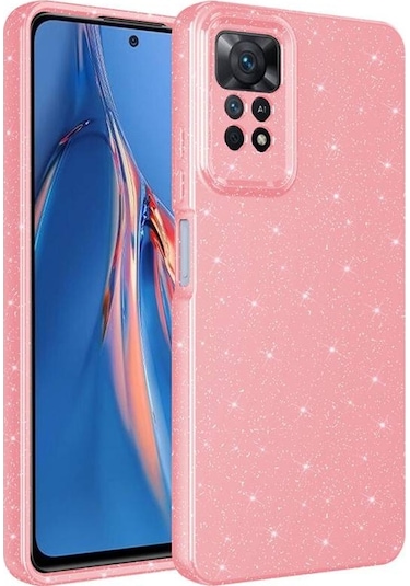 Xiaomi Redmi Note 12 Pro 4g Uyumlu Kılıf Kamera Korumalı Simli Lüks Koton Kapak