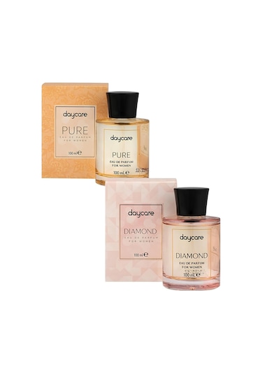 Pure & Diamond 2'li Set Kadın Edp Parfüm 100 Ml + 100 Ml Çiçeksi