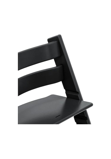 Stokke Tripp Trapp Chair Black Ayarlanabilir Ergok Ahşap Sandalye,
