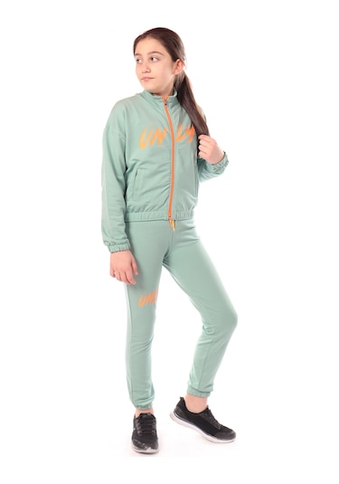 Toontoy Kız Çocuk Eşofman Takım Yeşil