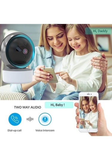 Bosphorusboutique Wifi Monitörü Kablosuz Hayvan Geeksen Evcil Bebek 1080p Uc