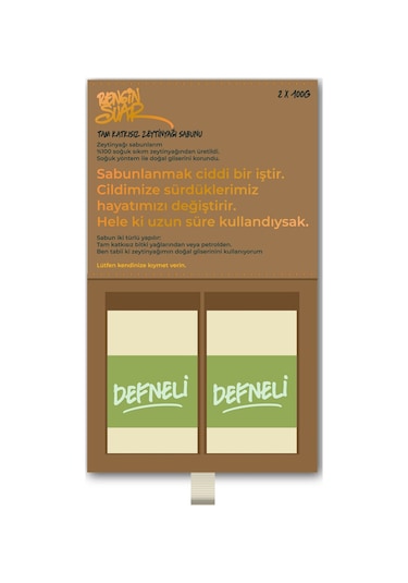 Rengin Suar Defneli Zeytinyağı Sabunu 2 x 100 G