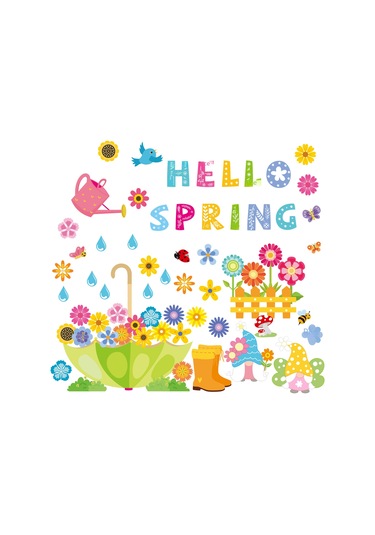 Gajeena Bahar Temalı Festivallere Ve Partilere Uygun Renkli Dekoratif Aksesuar Seti - Kolay Kurulum, Kaliteli Malzeme, Çok Amaçlı Kullanım