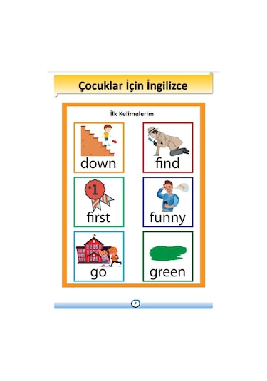 Çocuklar İçin İngilizce Eğitim Seti 3 Kitap + 15 Saat Anlatım