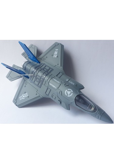 F35 Uçak Amerikan 5Nci Nesil Savaş Uçağı Metal F.35