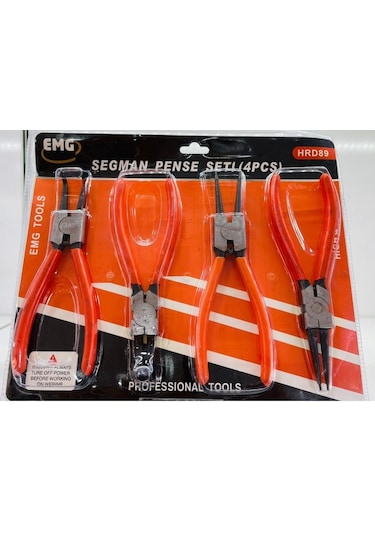 Emg 4 Lü Segman - Sekman Pense Seti