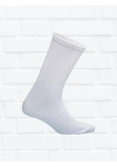 Nakın Çorap Seti Yüksek Beyaz 20 Çift Kutu İçinde 171245279 Beyaz