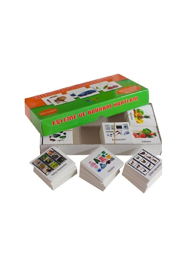 3 Yaş Eşleme Ve Kavram Kartları yuka Kids