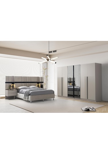 Ren 6 Kapaklı Gardırop %100 Mdf
