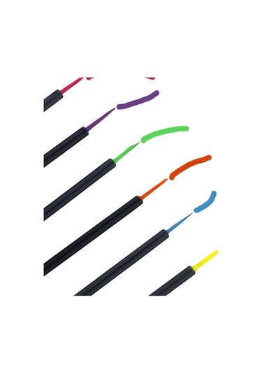 ﻿Sword & Shiel True Color Neon Fırçalı Eyeliner 6'lı