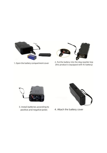 Jialan Köpek Kovucu Taşınabilir Ultrasonik Caydırıcı El