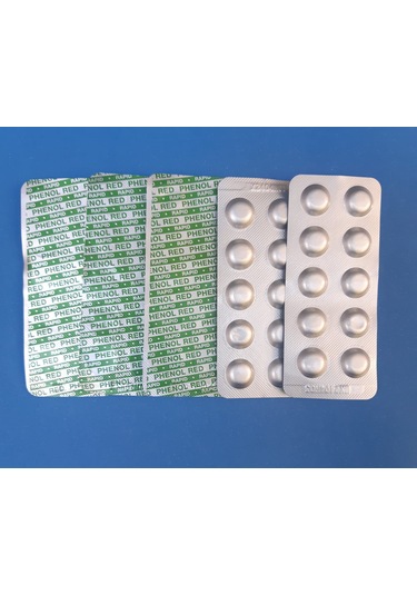 Havuz Suyu Ph Test Tableti Phenol Red 50 Tablet