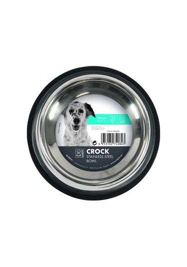 M-pets Crock Çelik Mama Ve Su Kabı L