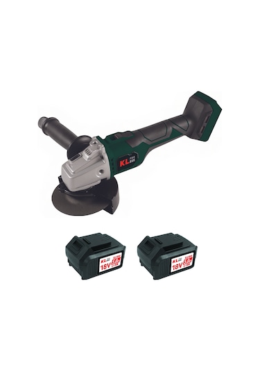 Klpro Klat18bs-50 18V/5.0Ah. 115MM Çift Akülü Devir Ayarlı Kömürsüz Şarjlı Avuç Taşlama