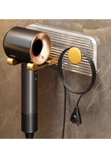 Wondernest Saç Kurutma Rafı, Otel Tipi Lichen Makinesi, Banyo Ve Ev Kullanımı Şeffaf