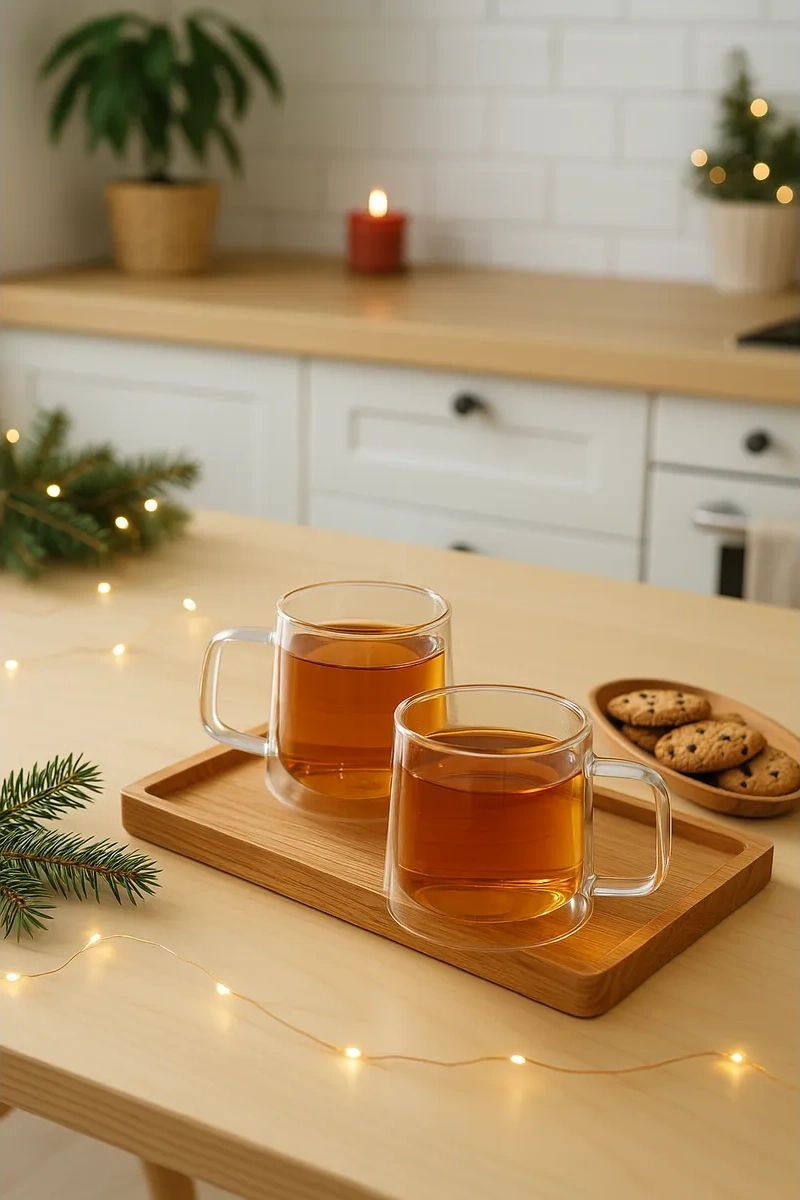 Cnglass Kahve Ve Çay İçin Büyük Bardak 450 Ml 2 Adet. 174191986 Beyaz