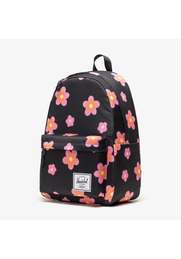 Herschel Classic Xl Pink Flowers Unisex Siyah Sırt Çantası 11546 Siyah