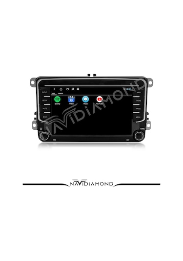 Navidiamond Volkswagen 7 Inch Android 11 Oem Multimedia Teyp