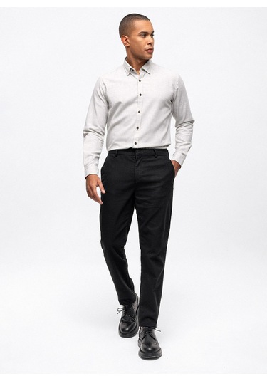 Back And Bond Normal Bel Normal Paça Dar Siyah Erkek Pantolon B33w30003 Siyah