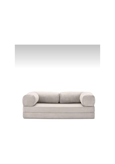 Dekoport Relax Kanepe Dinlenme Koltuğu Puffy Kanepe Yatak Olabilen Açılır Aktivite Koltuğu Beyaz