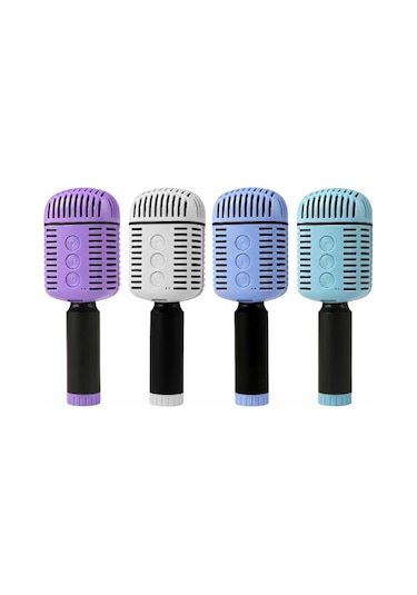 Kablosuz Hoparlörlü Karaoke Mikrofonu