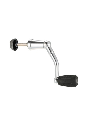 Lemestar Alüminyum Spinning Makine Kolu - Geri Döndürülebilir Kollü, Kırık/eski Kollar İçin Yerine Geçici, Gümüş Renk, Küçük Boyut