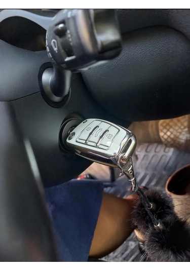 T-carbon Audi İçin Katlanmış Anahtar Silikon Kılıfı 224100620