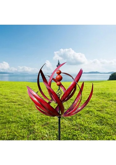 Pazly Tasarım Rüzgar Çiçeği Homyl Dekoratif Hava Döndürücü Açık Alan