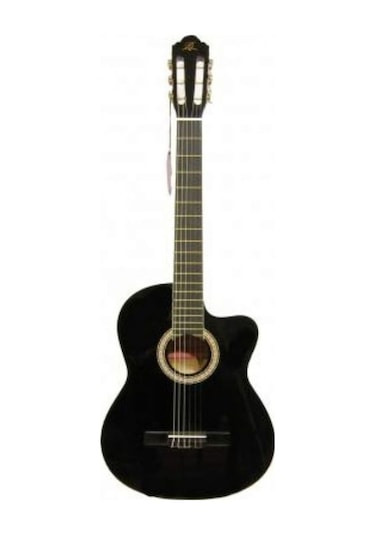 Barcelona Lc 3900 Ceq Bk Elektro Klasik Gitar