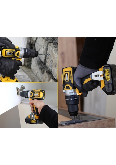 Rtrmax RTX2014 18V 2.0 Ah Kömürsüz Li-ion Çift Akülü Darbeli Matkap Vidalama