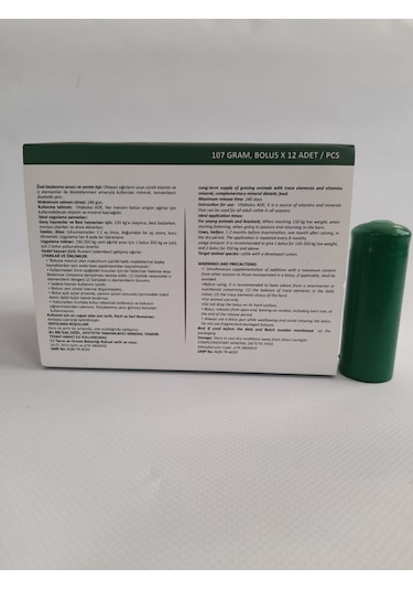 Vitabolus Ade Bolus 107 G 12 Adet + Yutturma Aparatı
