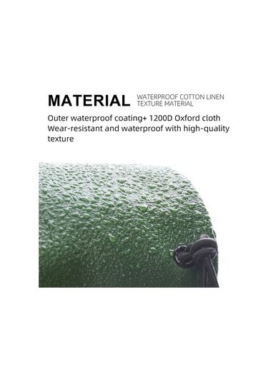 Rhınowalk Rk24933 Polyester Bisiklet Gidon Kök Çantası - Ordu Yeşil