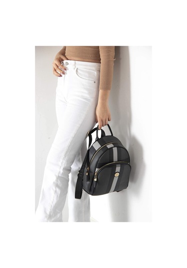 Silver Polo Kadın Sırt Çanta 1062 Siyah