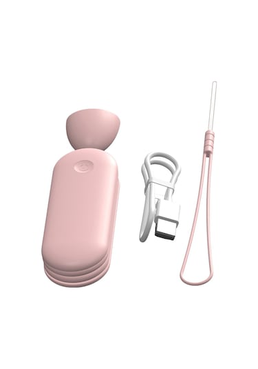 Yunboo Yakala Boyun Led Okuma Lambası - Sarı/soğuk Beyaz/ıslak Beyaz Işık, 3 Seviye Parlaklık, 1800mah Pil, Pembe Diğer