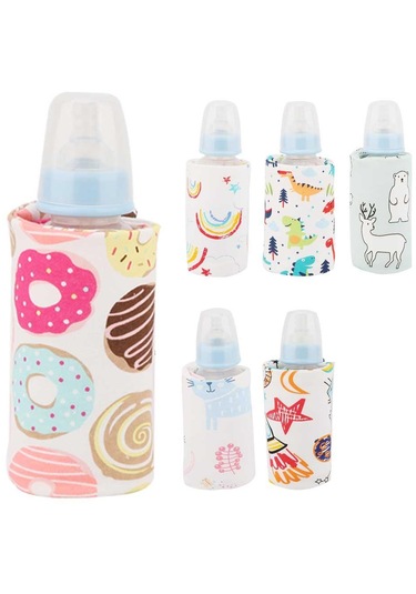 Usb Biberon Isıtıcı Taşınabilir Süt Seyahat Isıtıcı Saklama Kapağı Yalıtım Termostatı