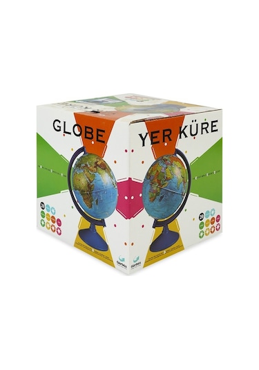 Gürbüz Siyasi Küre Harita 20 CM